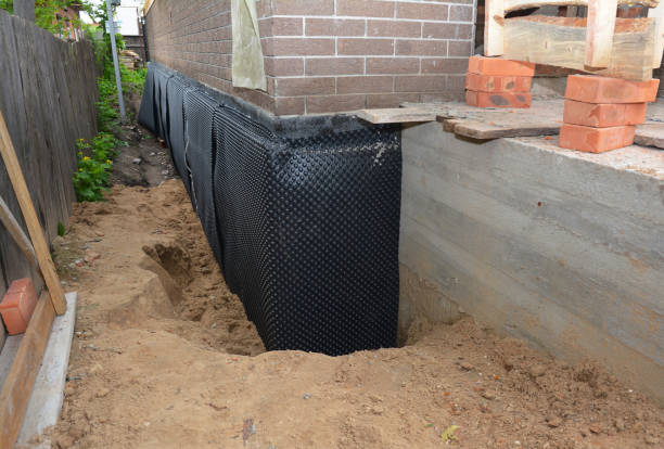 Crawl space vapor barrier installation in Howard, OH
